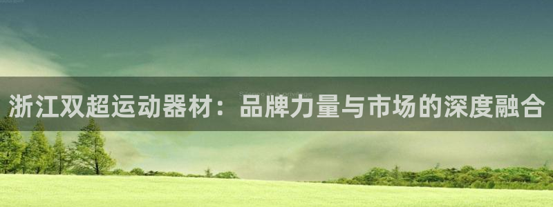 意昂体育4平台注册要钱吗安全吗：浙江双超运动器材：品牌力量与